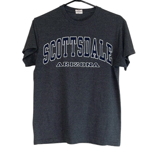 Scottsdale Arizona Unisex Graphic Short Sleeve T-Shirt Grey Crewneck S - Picture 12 of 12